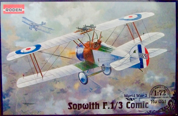 051 SOPWITH F.1/3 Comic 1/72 by RODEN