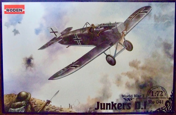 041 JUNKERS D.I Long fuselage version 1/72 by RODEN