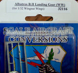 32116 Albatros B.II Landing Gear (WW) 1/32 by SCALE AIRCRAFT CONVERSIONS