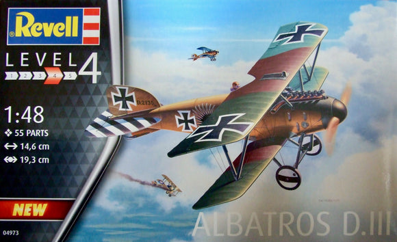 04973 ALBATROS D.III 1/48 by REVELL