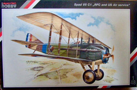 SH 48040 SPAD VII C1 “RFC and US Air Service” 1/48 by SPECIAL HOBBY