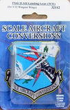 32112 Pfalz D.XII Landing Gear (WW) 1/32 by SCALE AIRCRAFT CONVERSIONS