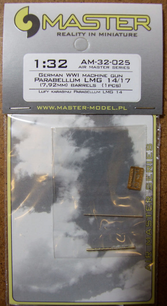 AM-32-025 Parabellum LMG 14/17 Barrels 1/32 by MASTER