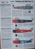 32-019 Fokker D.VII Part 4. 1/32 by LIFELIKE