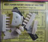 4031 FOKKER ROTARY ENGINE SET WWI 1/48 by CMK