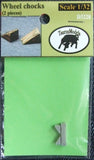 D3228 Wheel chocks2 pieces 1/32 by TAURUS