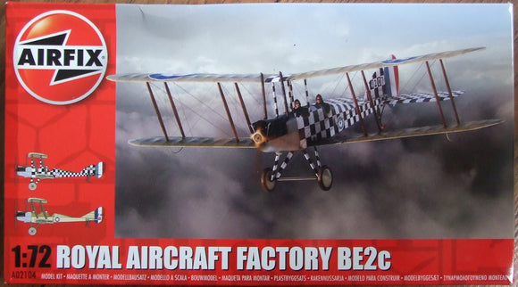 A02104 Royal Aircraft Factory BE.2c 1/72 by AIRFIX