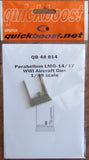 QB 48 814 Parabellum LMG-14/17 WWI Aircraft Gun 1/48 by QUICKBOOST