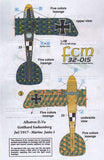 32-015 Albatros D.III & D.V 1/32 by FCM