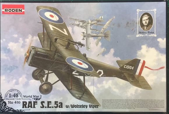 416 S.E.5a w/Wolseley Viper 1/48 by RODEN