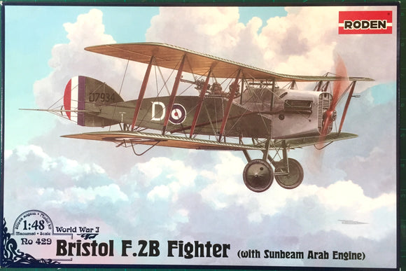 429 BRISTOL F.2B FIGHTER (with Sunbeam Arab Engine) 1/48 by RODEN