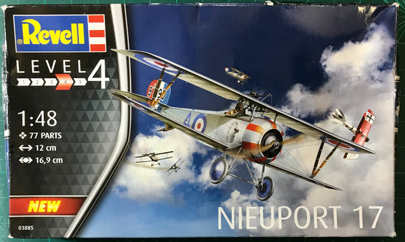 03885 Nieuport 17 1/48 by REVELL (2nd Hand)