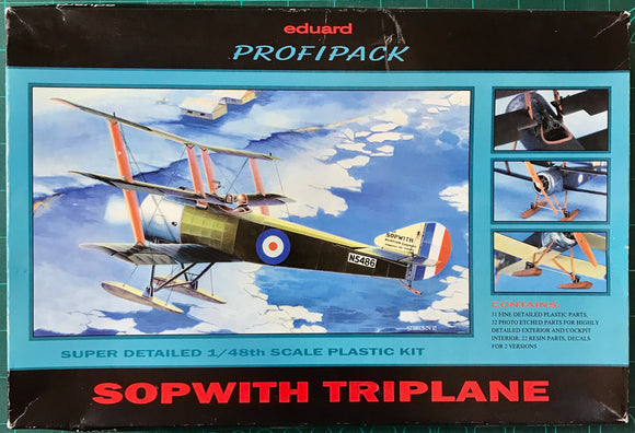 8073 Sopwith Triplane ProfiPACK 1/48 by EDUARD (2nd Hand)