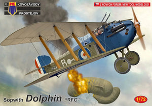 KPM0273 Sopwith Dolphin "RAF" 1/72 by KOVOZÁVODY PROSTEJOV