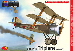 KPM0184 SOPWITH TRIPLANE ‘Aces’ 1/72 by KOVOZÁVODY PROSTEJOV