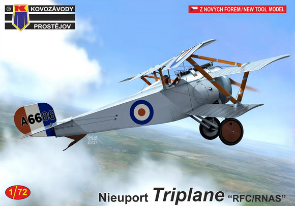 KPM0255 Nieuport Triplane 'RFC/RNAS' 1/72 by KOVOZAVODY PROSTEJOV
