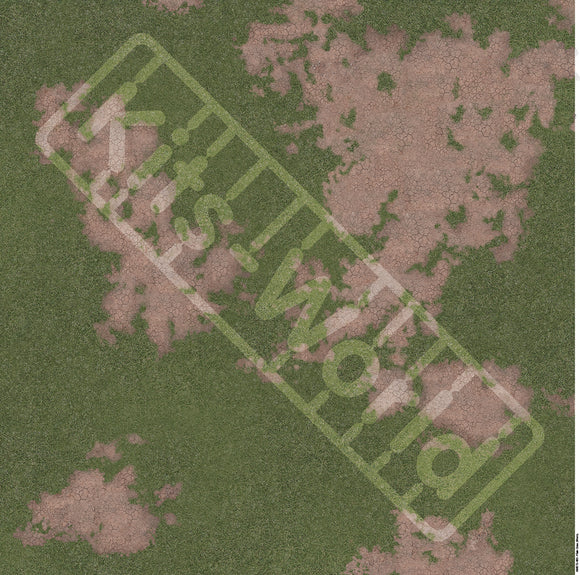 KWB 72-493 Diorama Adhesive Base - Plain Grass - Worn 1/72 by KITS-WORLD