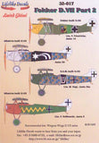 32-017 Fokker D.VII Part 2. 1/32 by LIFELIKE
