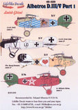 48-039 Albatros D.III/V Part 1. 1/48 by LIFELIKE