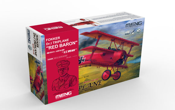 QS-002s FOKKER Dr.1 Triplane 1/32 by MENG Models