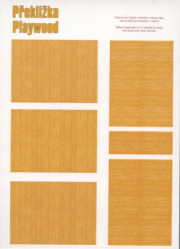 49002 Plywood (Birch) 1/48 by PEEWIT