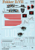 48-025 FOKKER D.VII Part 1. 1/48 by PRINT SCALE
