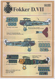48-025 FOKKER D.VII Part 1. 1/48 by PRINT SCALE
