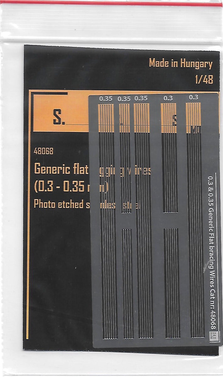 48068 Generic flat rigging wire (0.3 - 0.35) 1/48 by S.B.S. Model ...