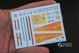 QD32050 Fokker Dr.1 (Triplane) Interior 3D Decal 1/32 by QUINTA STUDIO