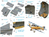 QD32085 Albatros D.V interior 3D Decal 1/32 by QUINTA STUDIO