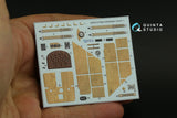QD32112 Pfalz D.III interior 3D decals 1/32 by QUINTA STUDIO