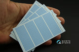 QP32004 Blue aircraft rib tapes for Fokker Dr.1 - D.VII 3D 1/32 by QUINTA STUDIO