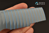QP48004 Blue aircraft rib tapes for Fokker Dr.(F) 1 - D.VII 3D 1/48 by QUINTA STUDIO