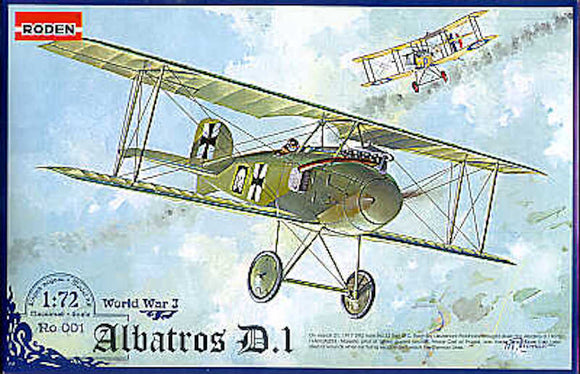 001 ALBATROS D.I 1/72 by RODEN