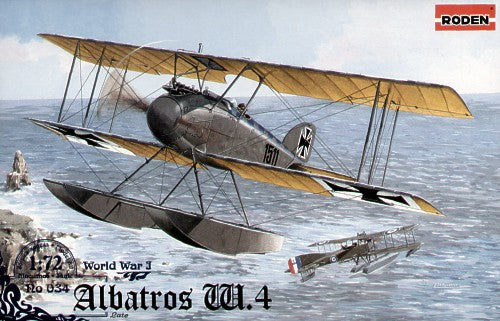 034 ALBATROS W.4 late 1/72 by RODEN
