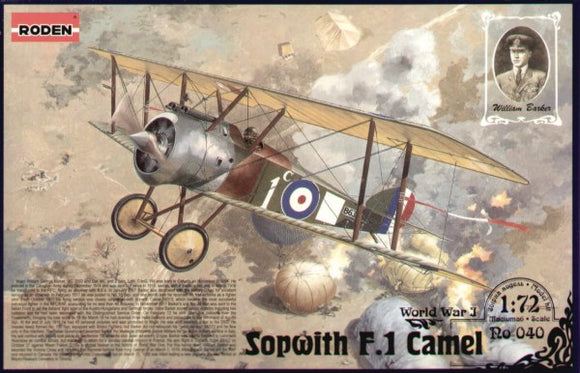 040 SOPWITH F.1 CAMEL 1/72 by RODEN