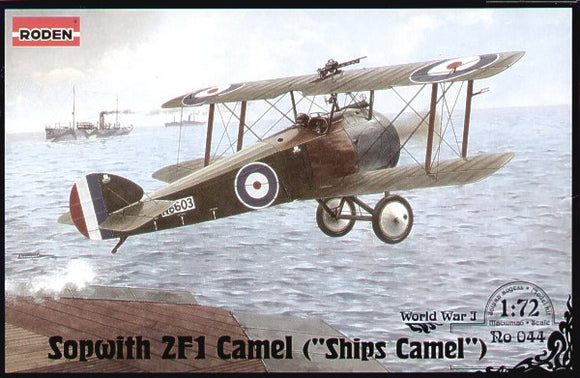 044 SOPWITH 2F.1 CAMEL “Ships Camel” 1/72 by RODEN