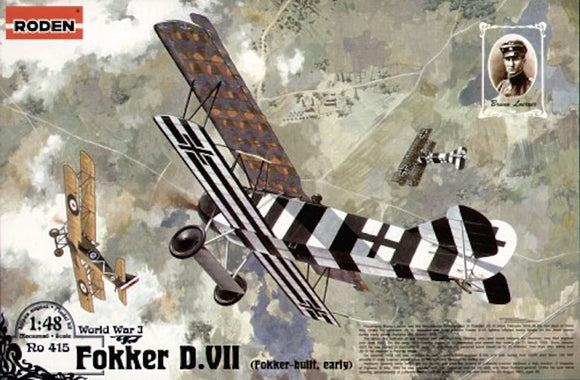415 FOKKER D.VII (Fokker built, Early) 1/48 by RODEN
