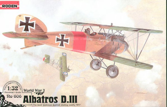 606 ALBATROS D.III 1/32 by RODEN