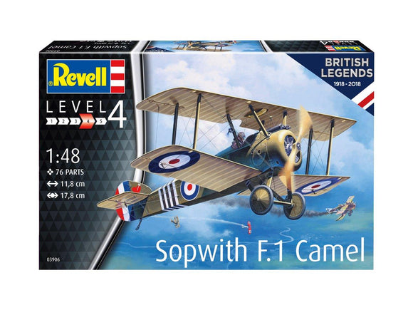 03906 SOPWITH F.1 CAMEL  1/48 by REVELL