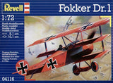 04116 FOKKER Dr.1 Triplane 1/72 by REVELL
