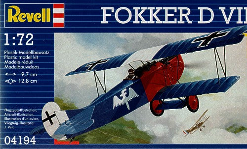 04194 FOKKER D.VII 1/72 by REVELL