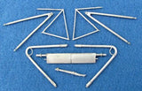 32037 Albatros D.I/III Landing Gear & Struts (Roden)) 1/32 by SCALE AIRCRAFT CONVERSIONS