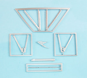 32147 NIEUPORT XVII Landing Gear & V-Wing Struts 1/32 by SCALE AIRCRAFT CONVERSIONS