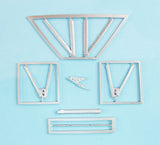 32147 NIEUPORT XVII Landing Gear & V-Wing Struts 1/32 by SCALE AIRCRAFT CONVERSIONS