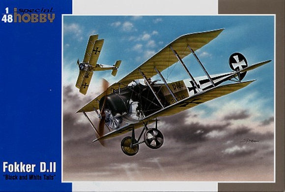 SH 48038 FOKKER D.II “Black & White Tails” 1/48 by SPECIAL HOBBY