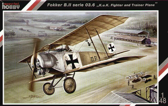 SH 48040 FOKKER B.II series 03.6”k.u.k. Fighter and Trainer Plane” 1/48 by Special Hobby