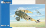 SH 48118 FOKKER D.V 1/48 by SPECIAL HOBBY