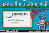 SS553 RAF BE.2c NIGHTFIGHTER for Airfix kits 1/72 by EDUARD