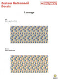 32031 5 Colour Lozenge 1/32 by TECHMOD